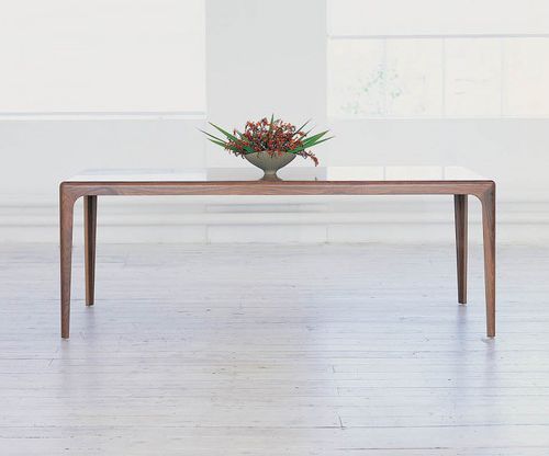 Contemporary table - ARMAN - William Yeoward - wooden / rectangular