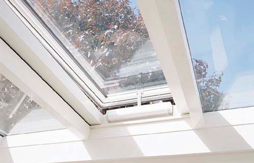 Aluminum roof window - KOMET 55 - SunParadise - projection / double-glazed / thermal break