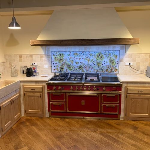 Travertine mosaic tile - AVANA MIX - PIETRE DI RAPOLANO PDR SRL - polished / antique / indoor
