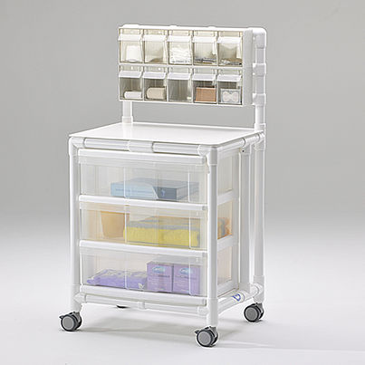 Treatment trolley - HGW 100 SPS - RCN Medizin- und Rehatechnik - for healthcare facilities / plastic