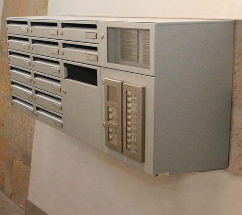 Wall-mounted mailbox - COMPACT - Boites aux lettres RENZ - built-in / group