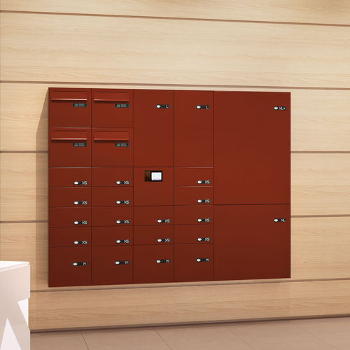 Wall-mounted mailbox - OFFICEBOX - Boites aux lettres RENZ - built-in / floor-mounted / group