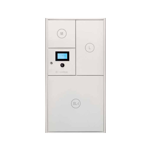 Floor-mounted parcel box - MyColisBox First - decayeux - group / smart / public access