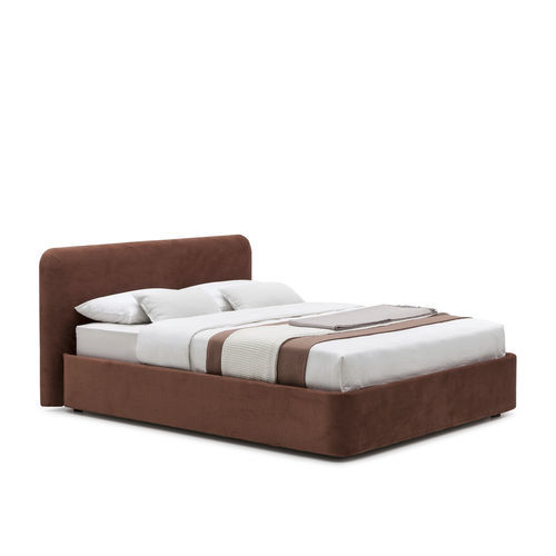 Double bed - Joy - Bolzan Srl-Società Benefit - contemporary / upholstered / with headboard