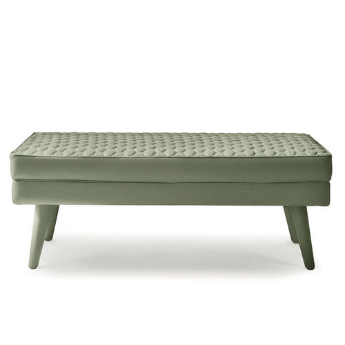 Contemporary bed bench - Corolle - Bolzan Srl-Società Benefit - fabric / wooden / home