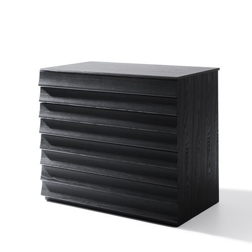 Contemporary chest of drawers - Rideaux - Bolzan Srl-Società Benefit - ash / rectangular / Made in Italy