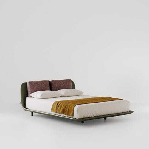 Double bed - TATA  - Bolzan Srl-Società Benefit - contemporary / with headboard / upholstered
