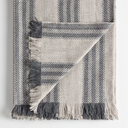 Wool throw blanket - SPINAPESCE  - Bolzan Srl-Società Benefit