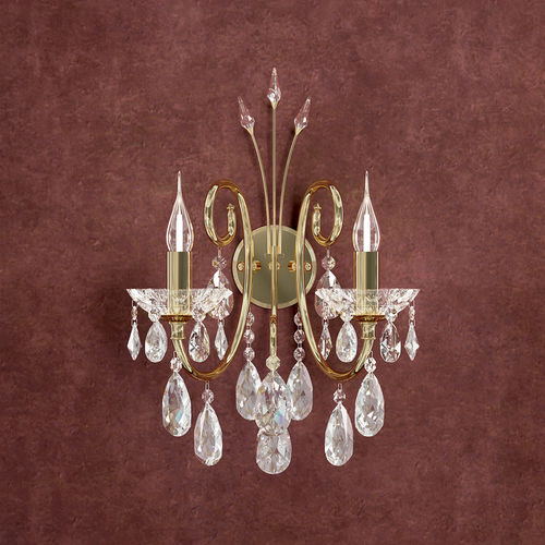 Traditional wall light - CASABLANCA  - Ccastro Lighting - indoor / crystal / candelabra