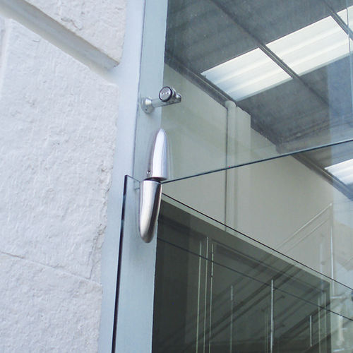 Steel hinge - GOCCIA - GFS Design - two-leaf / satin finish