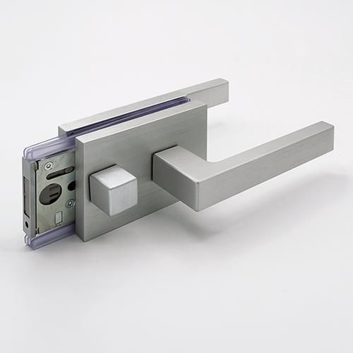 Magnetic lock - M-Lock IN - GFS Italian Innovative Glass Fixing - with handle / keyless / glass door
