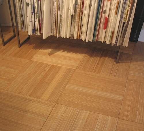 Engineered parquet floor - TILE - Plexwood - oiled / glued / floating
