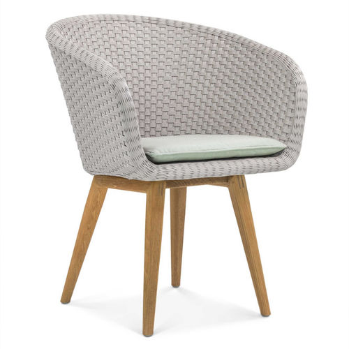 Contemporary dining chair - SHELL  - FueraDentro - garden / patio / Batyline®