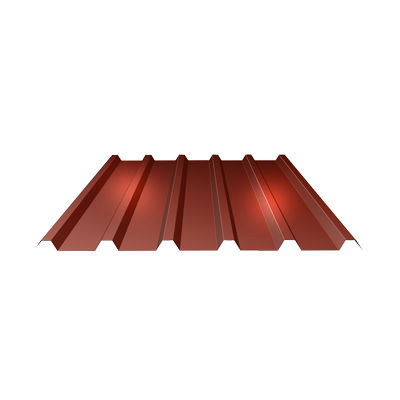 Ribbed sheet metal - LP 35 DK - Lindab - steel / for roof / for facade cladding