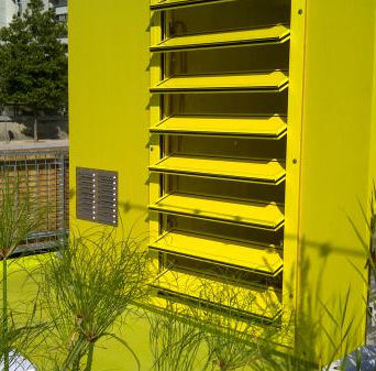 Aluminum smoke vent - ALULAM RPT - AIRSUN