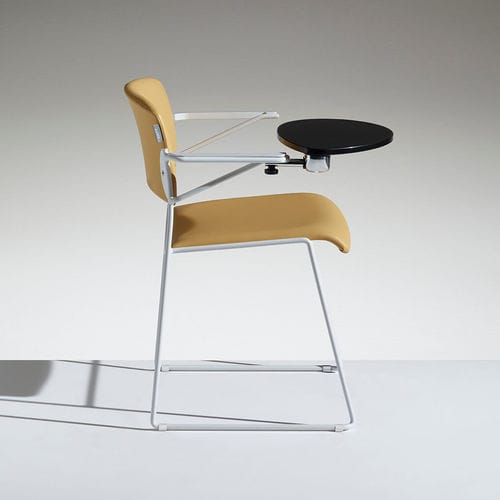 Polypropylene conference chair - ZINIA  - Lamm srl - tablet / connected / stackable