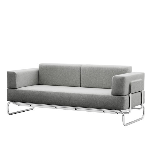 Modular sofa - S 5002/C001 - THONET - contemporary / fabric / leather