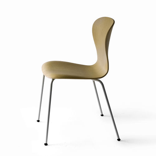 Contemporary chair - S 220 - THONET - indoor / plywood / bentwood
