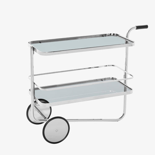 Beverage service trolley - S 179 - THONET - home / commercial / leather