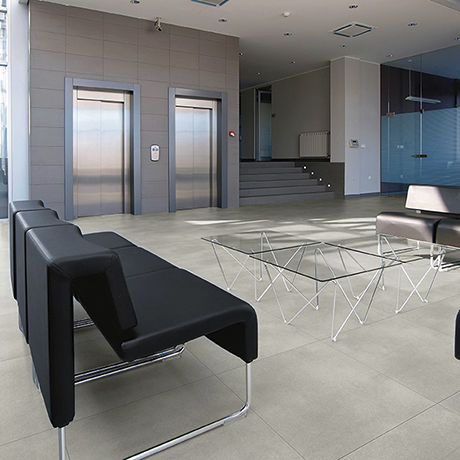 Vinyl flexible tile - EXPONA SIMPLAY & ABSTRACT PUR - Polyflor - natural finish / indoor / floor