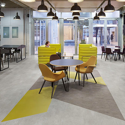 Vinyl flooring - SILENTFLOR PUR - Polyflor - indoor / residential / tertiary