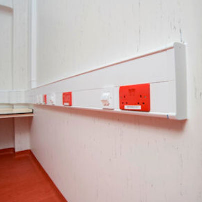 PVC wall-covering - POLYCLAD PLUS PU - Polyflor - smooth / tertiary / fire-retardant