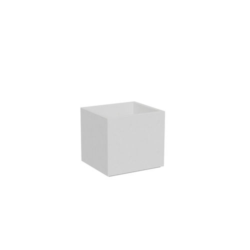 High-performance concrete planter - R-LIGHT: 23008 - A Amop Synergies - square / high-resistance / contemporary