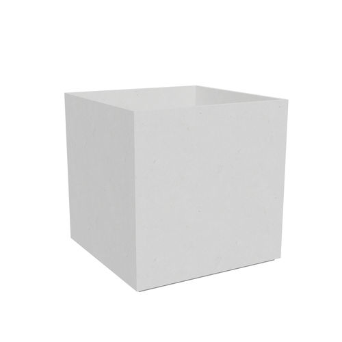 High-performance concrete planter - R-LIGHT: 23007 - A Amop Synergies - square / high-resistance / contemporary
