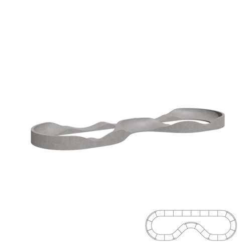 Skatepark pumptrack - 01140 - B Circuit Model I - A Amop Synergies - modular / for bikeparks / wave type