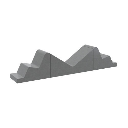 Minimalist design sun lounger - 4C2 Solution - 01306 - A Amop Synergies - concrete / for public space / modular