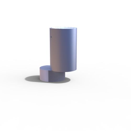 Public fountain - lugarcomum: STEEL FOUNTAINE - A Amop Synergies - concrete / stainless steel