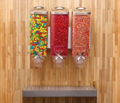 Wall-mounted ice cream topping dispenser - EZP2906 - Rosseto Serving Solutions - for bar / for hospital / for hotel