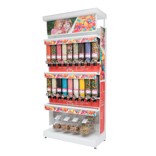 Supermarket gondola shelving - BUILD-YOUR-OWN BULKSHOP™ - Rosseto Serving Solutions