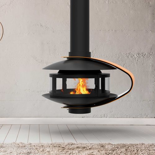 Wood-burning fireplace - FANCY - TRAFORART - gas / bioethanol / hanging