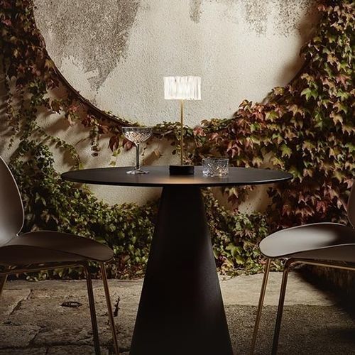 Table lamp - ACCORDÉON - Slamp - anodized aluminum / Lentiflex® / contemporary