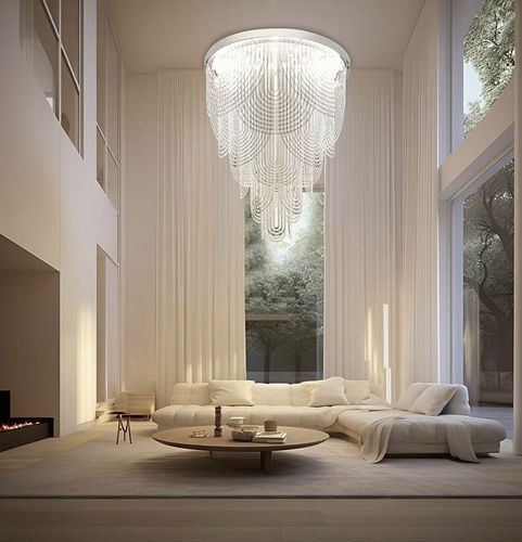Original design chandelier - LE GRAND CEREMONY - Slamp - Opalflex® / Cristalflex® / Lentiflex®