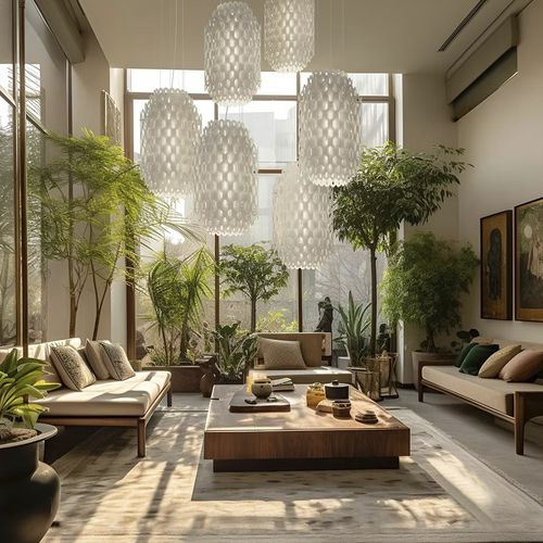 Pendant lamp - CHANTAL - Slamp - Lentiflex® / Cristalflex® / original design