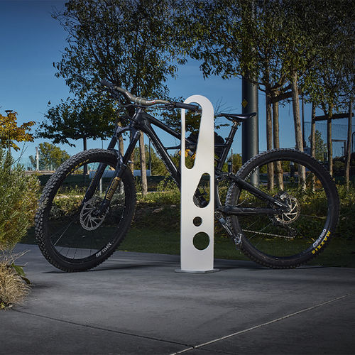 Floor-mounted bike rack - GREEN PALACIO - CYRIA | Mobilier Urbain - for shopping centers / garage / for office