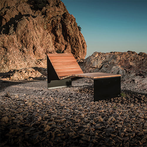 contemporary sun lounger - CYRIA | Mobilier Urbain