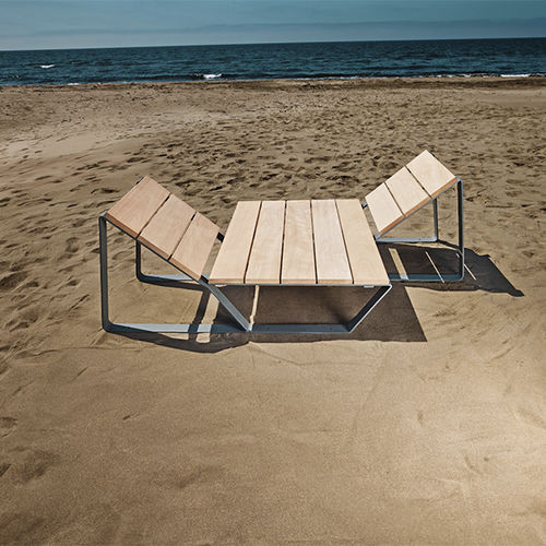 contemporary sun lounger - CYRIA | Mobilier Urbain