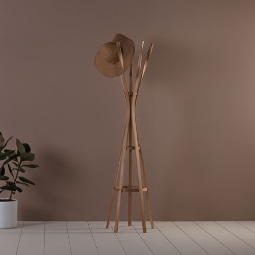 Floor coat rack - TWILL - Tom Raffield - contemporary / wooden