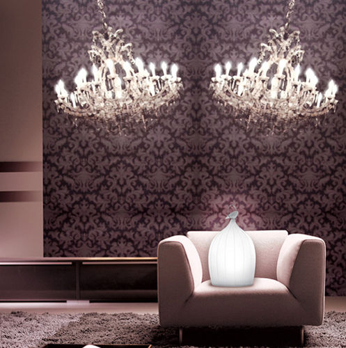 Table lamp - SMOONCAGE  - Beau et bien - Limoges porcelain / original design / cordless