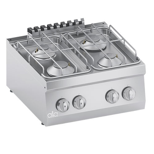 Gas cooktop - K6GCU10TT - ATA - 4 burner / countertop / with knobs