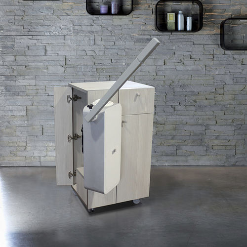 Treatment trolley - T-VAPO - Lemi BEAUTY & SPA - for beauty salon / wooden