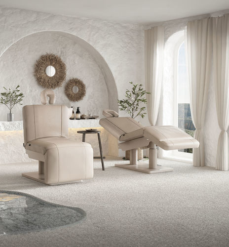 Electric massage table - VERONA - Lemi BEAUTY & SPA - foldable / height-adjustable / warming