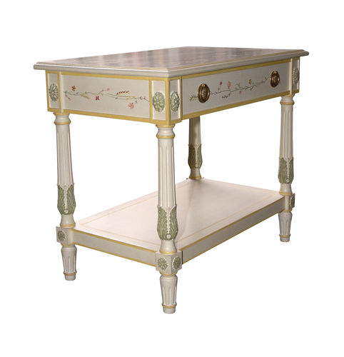 Louis XVI style bedside table - ANAIS - Balcaen - wooden / rectangular / home