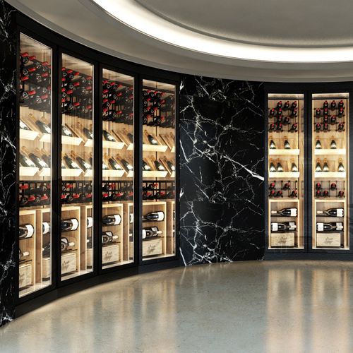 Serving wine cabinet - REALE - ESIGO - aging / multi-temperature / for restaurant