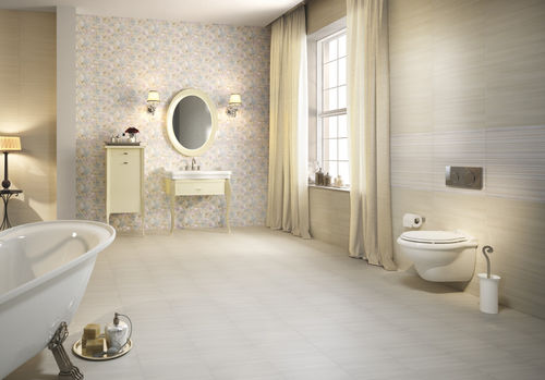 Ceramic tile - MATILDA - Kale - polished / bathroom / floor