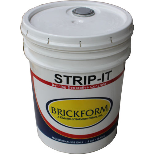 Masonry paint remover - BRICKFORM : STRIP-IT - Solomon Colors - for concrete