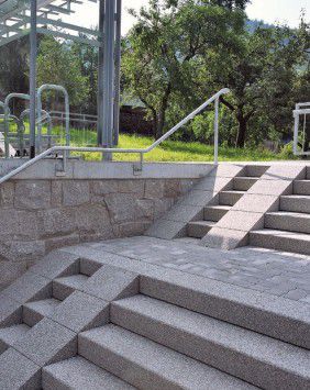 Concrete ramp - Kronimus AG Betonsteinwerke